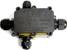 Коробка распределительная водонепроницаемая 4 выхода,450V, 140x100x36 с клеммой в комплекте картинка 